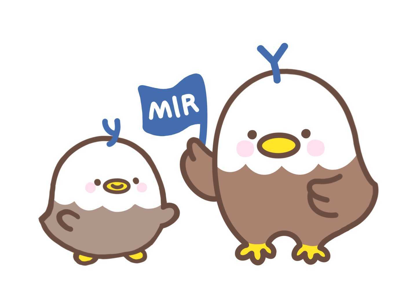 MIRlab mascot, OSURI!